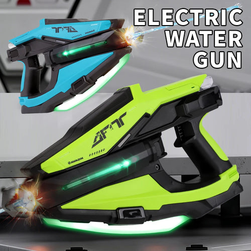 Ventra Pulse Electric Water Gun with LED lights, Green and Blue