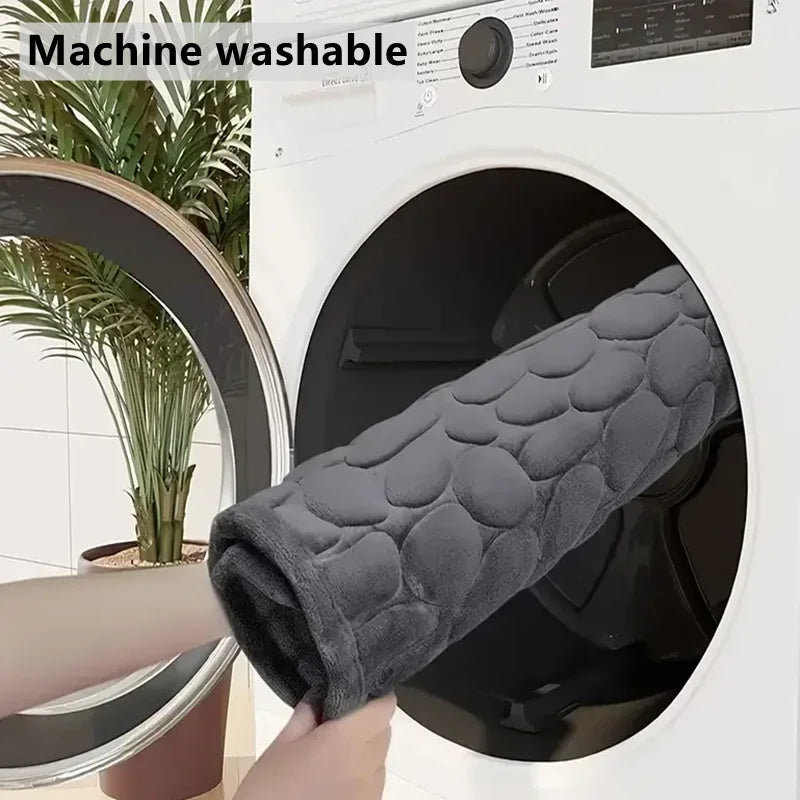 Cobblestone Microfiber Bath Mat