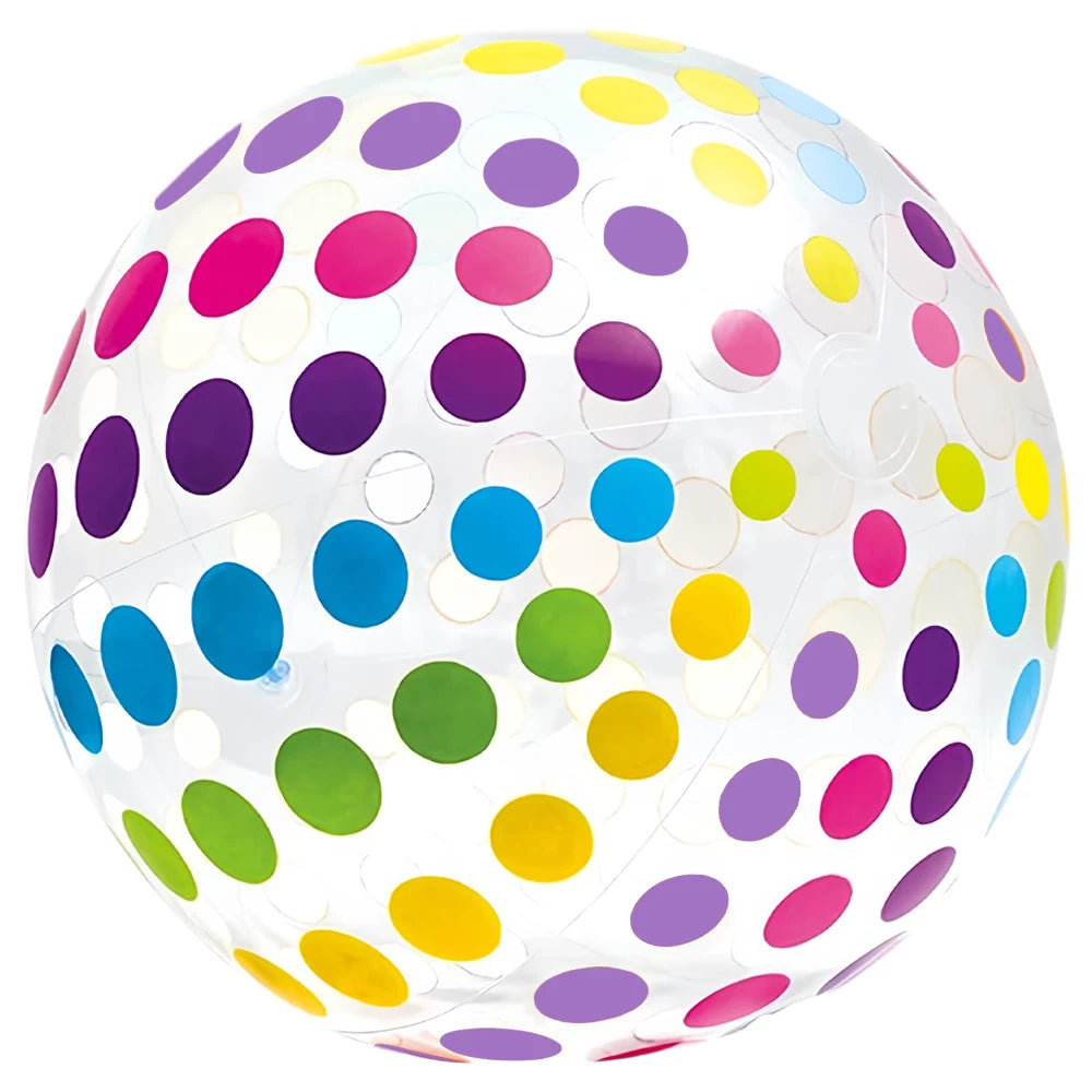 Round Dot Inflatable Beach Ball