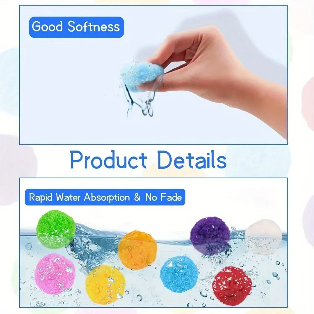 Reusable Water Balls how it works