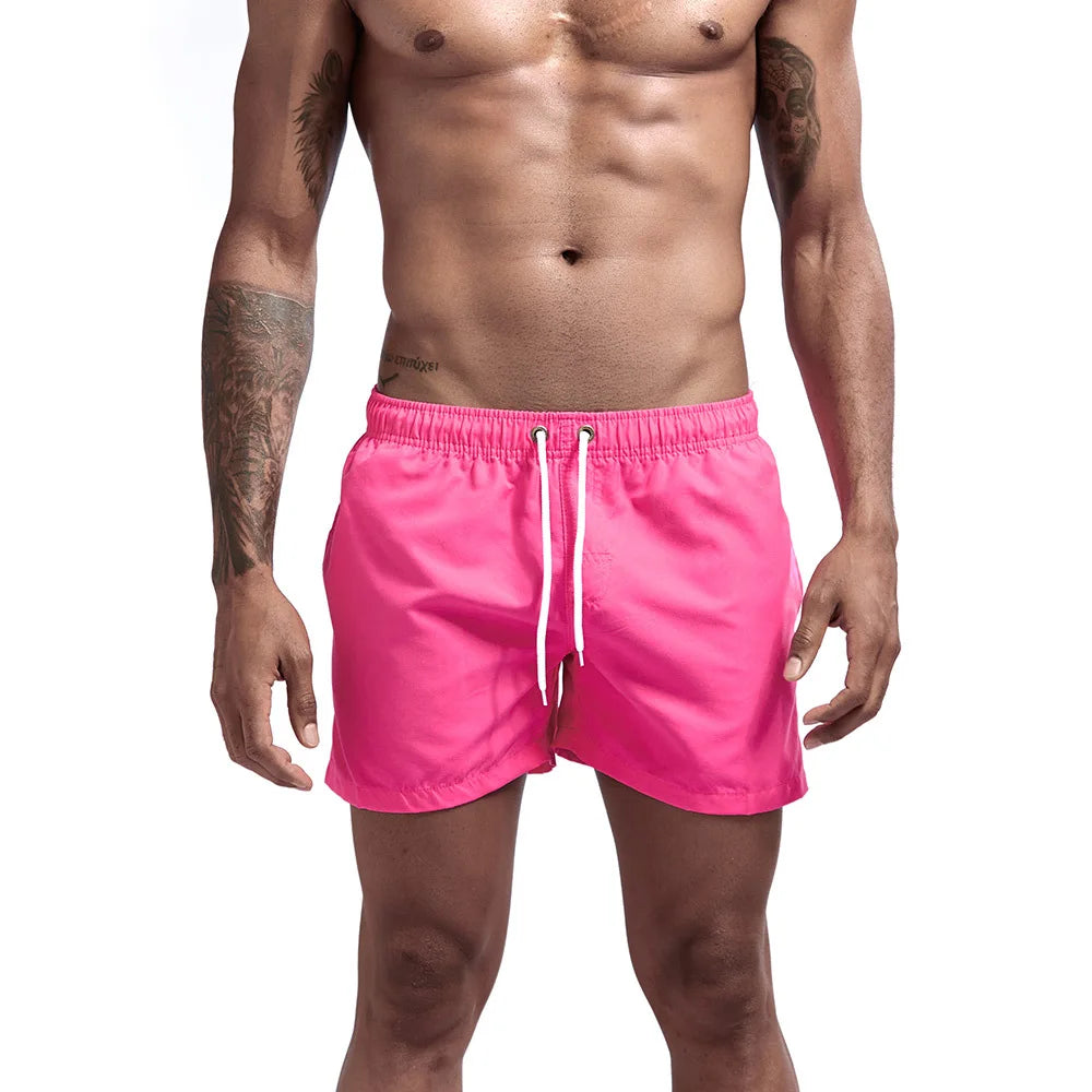 Rose Red board shorts