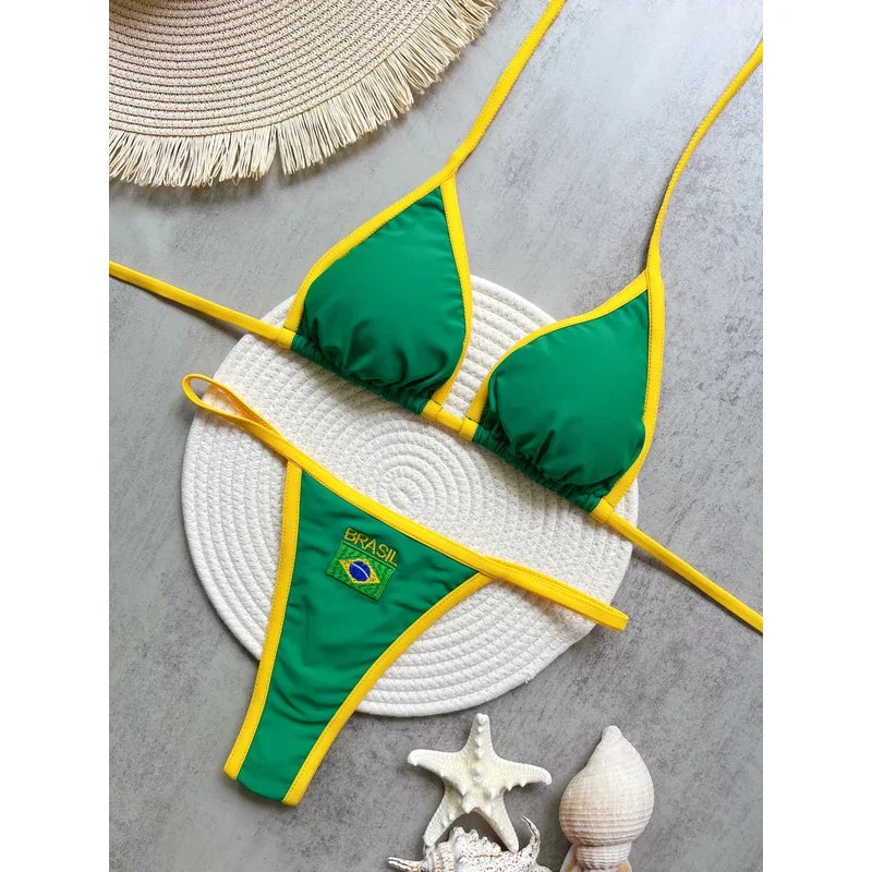 Bikini set detail shot