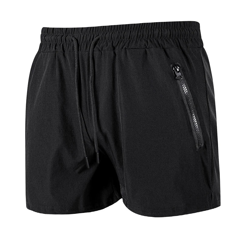 Black board shorts