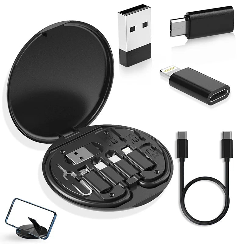 5-in-1 Universal 60W Fast Charging Cable Kit