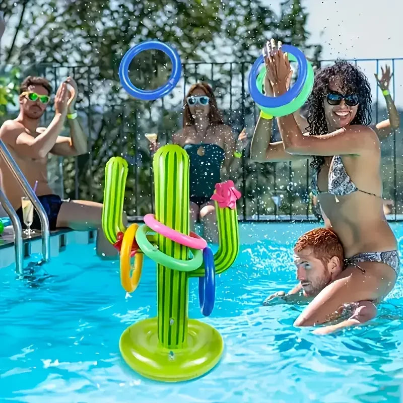 Inflatable Cactus Sprinkler packaging