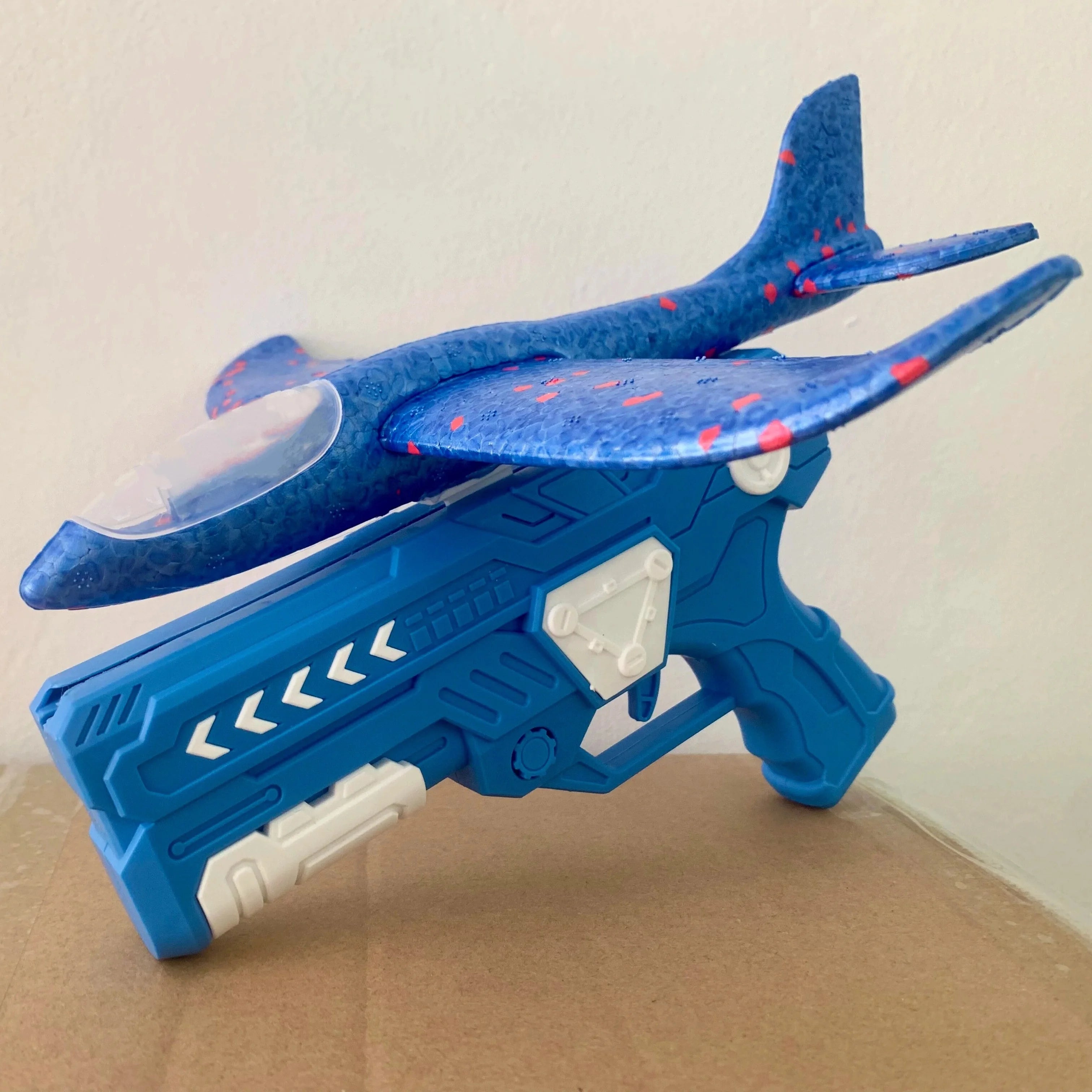 Catapult plane - blue no light