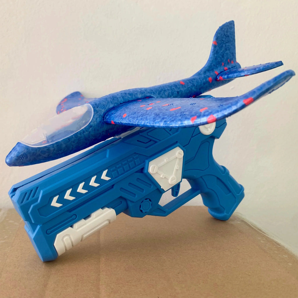 Catapult plane - blue no light