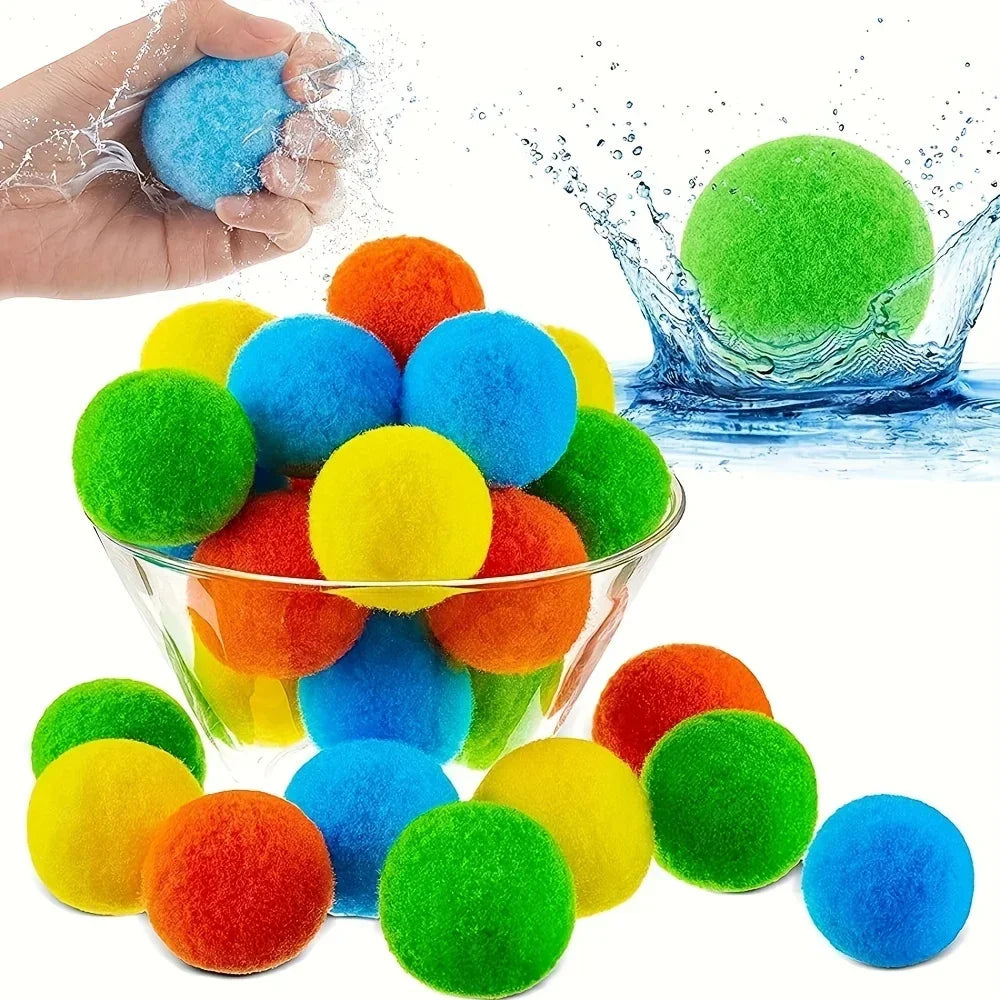 Reusable Water Balls lifestyle splash