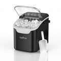 LOEFME portable ice maker in black