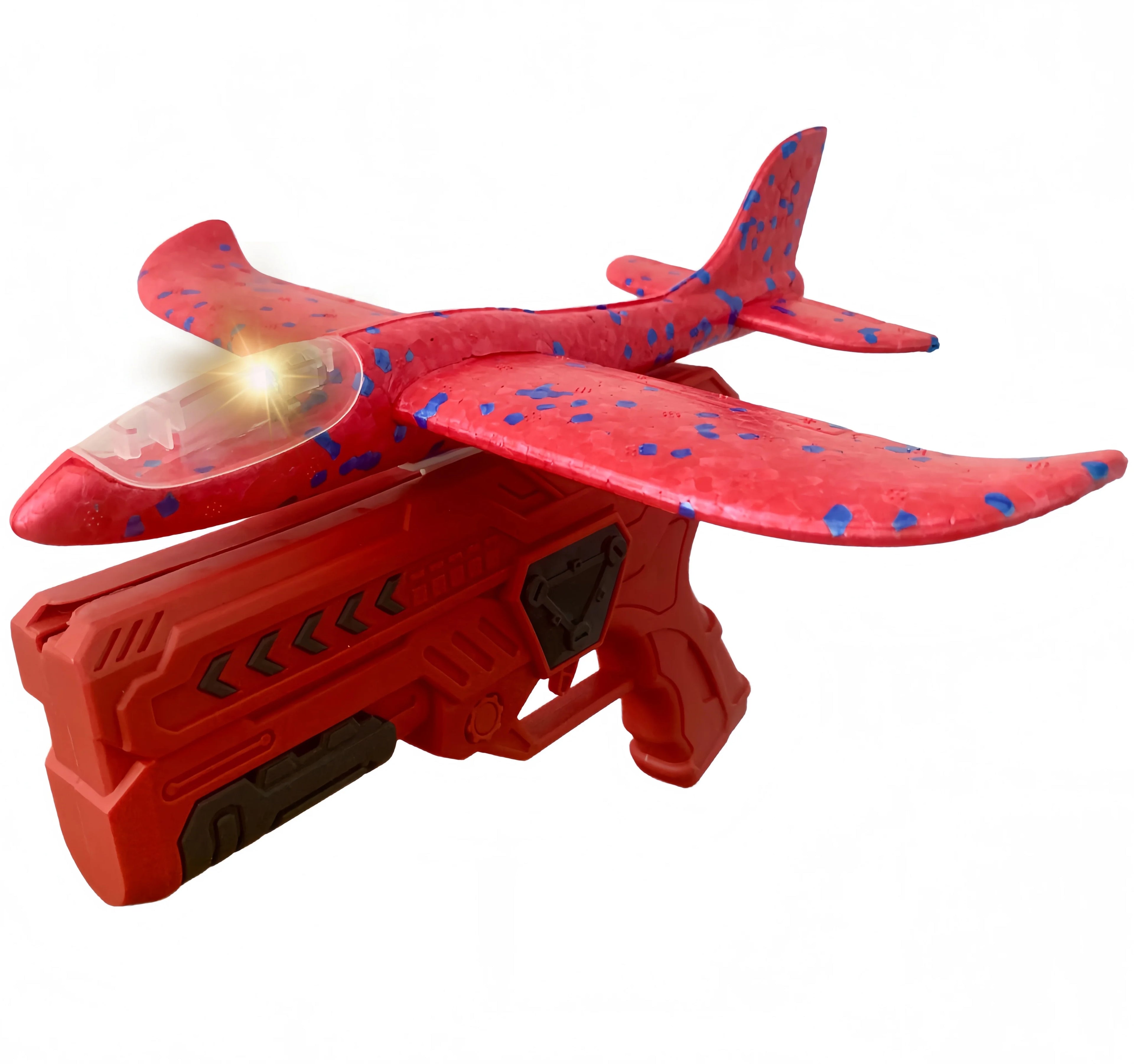 Catapult plane - red light