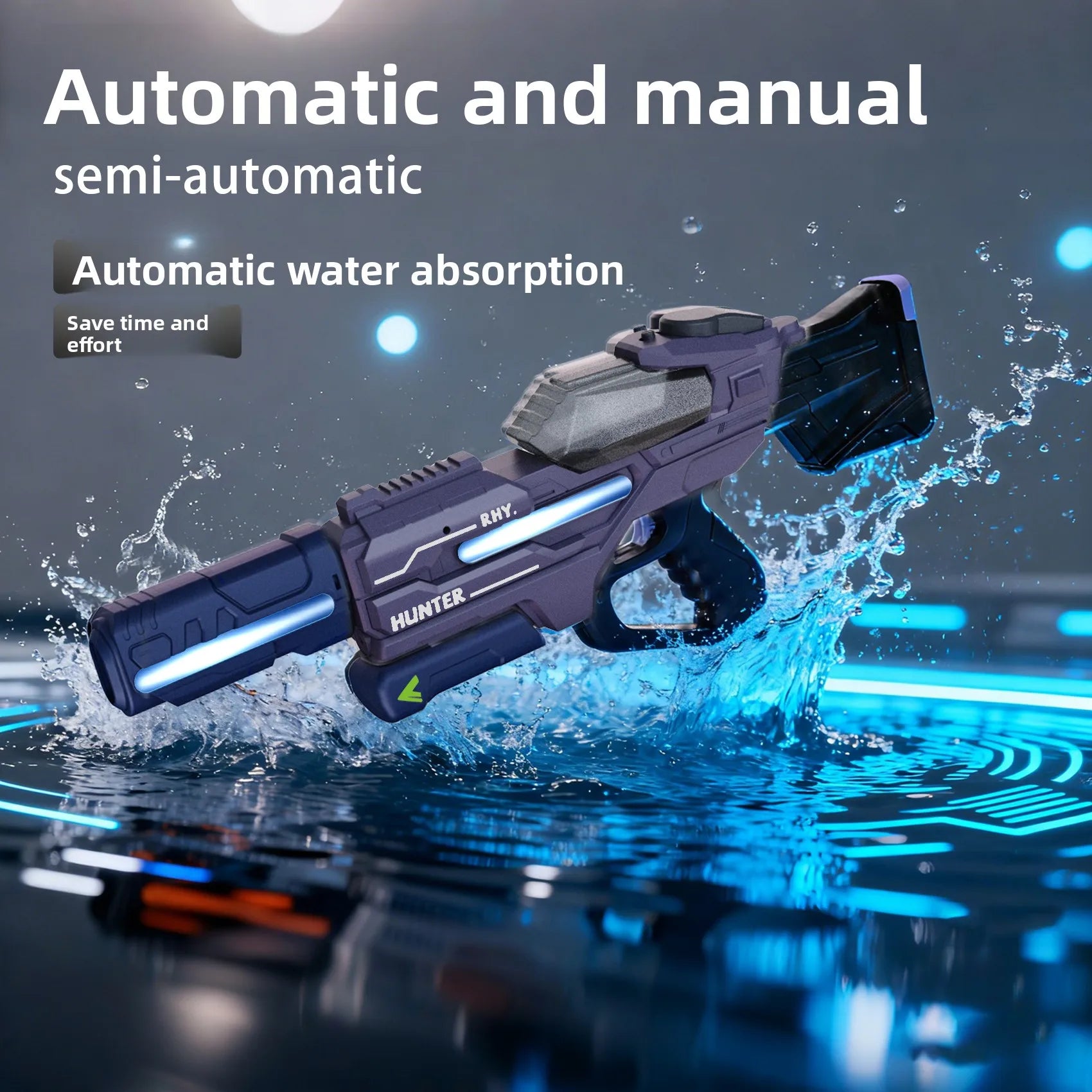 Electric Manual Automatic Water Gun