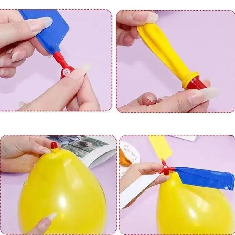Balloon helicopter how to use