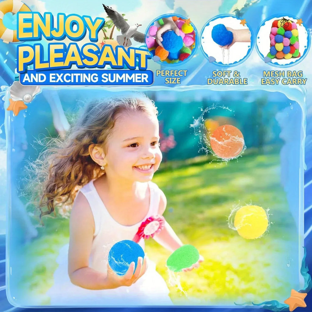 Reusable Water Balls kids playing