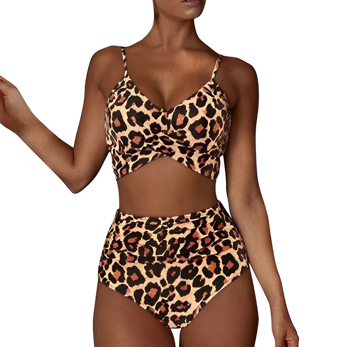 Leopard bikini set