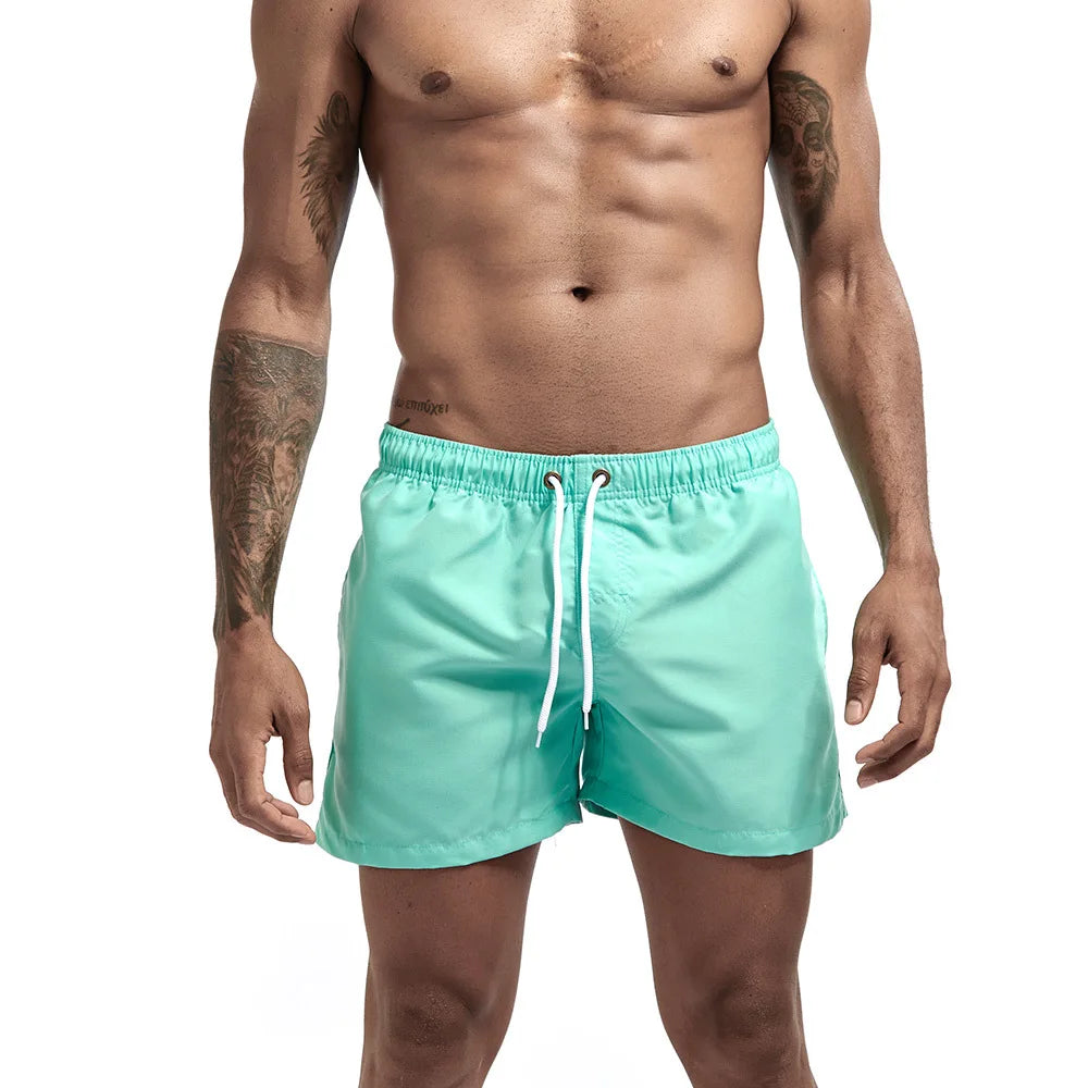 Lake Green board shorts