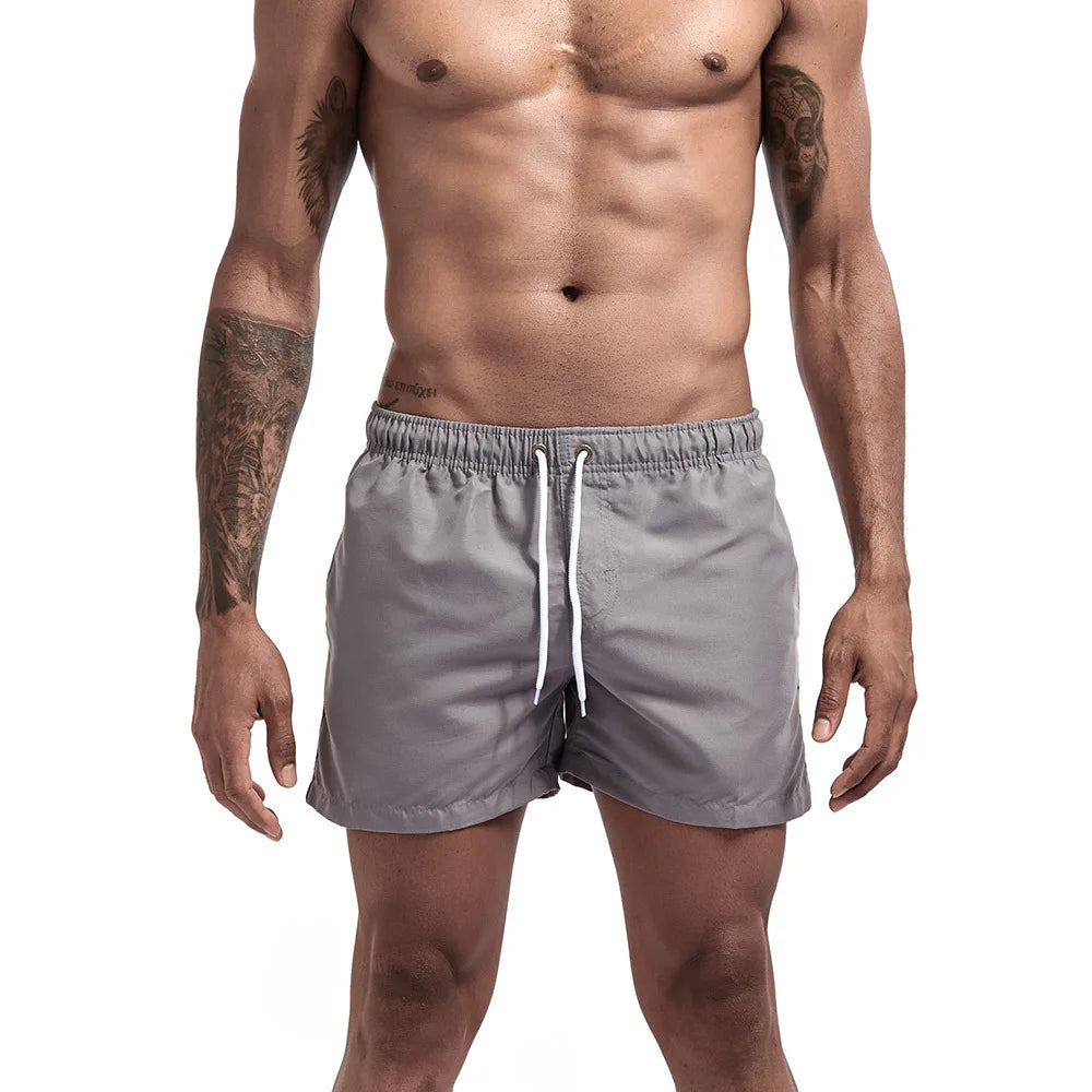 Grey board shorts
