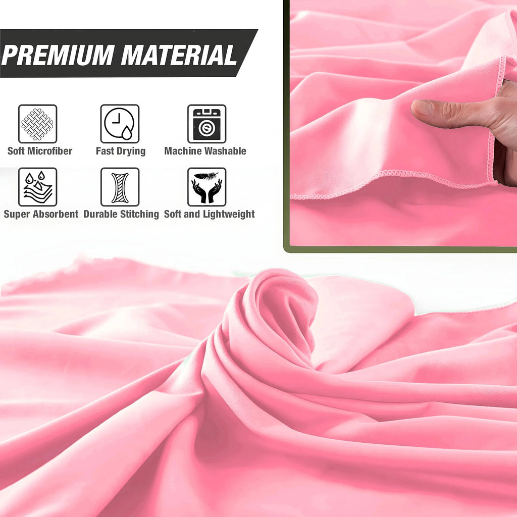 Quick-Dry Microfiber Sports Towel