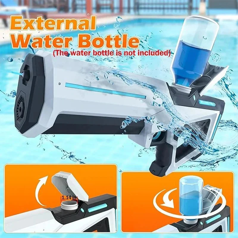 Electric water gun feature detail