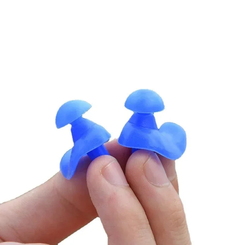 Waterproof Silicone Swimming Ear Plugs - Anti-Noise Diving & Sleep Earplugs Set