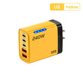 240W 5-in-1 GaN Desktop Charger — USB-C PD & USB
