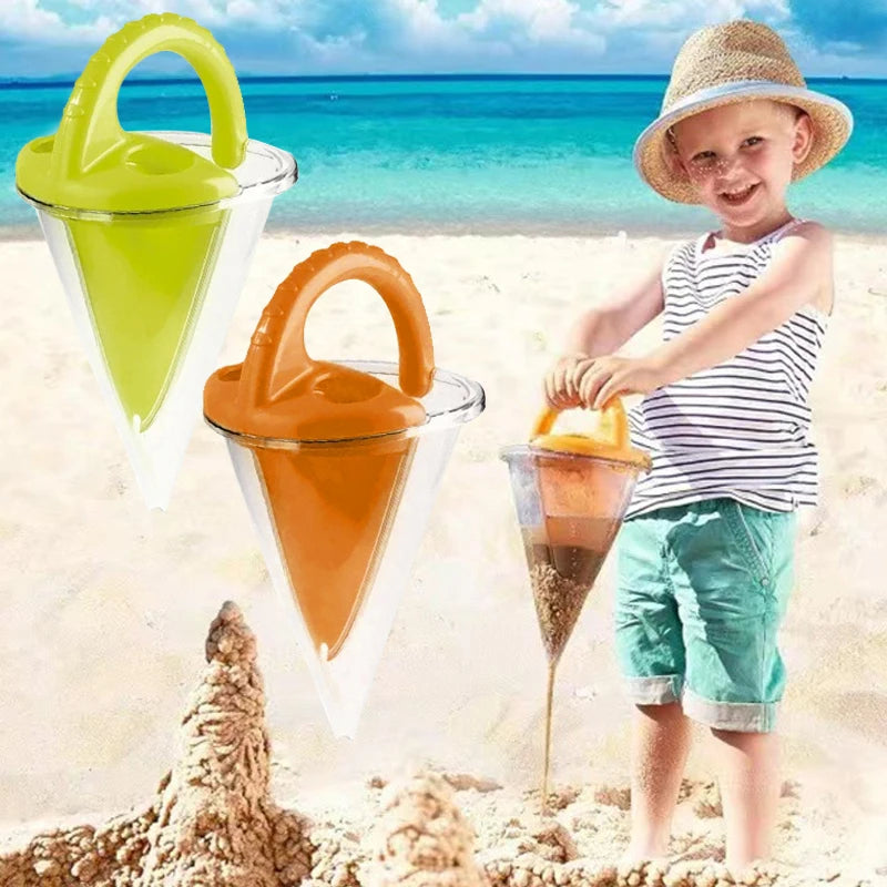 Beach sand funnel toy main