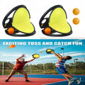 Toss and catch ball game set