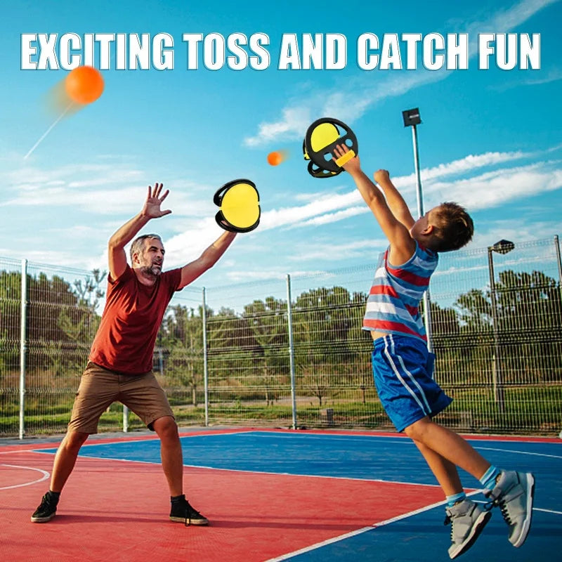 Toss and catch game family play