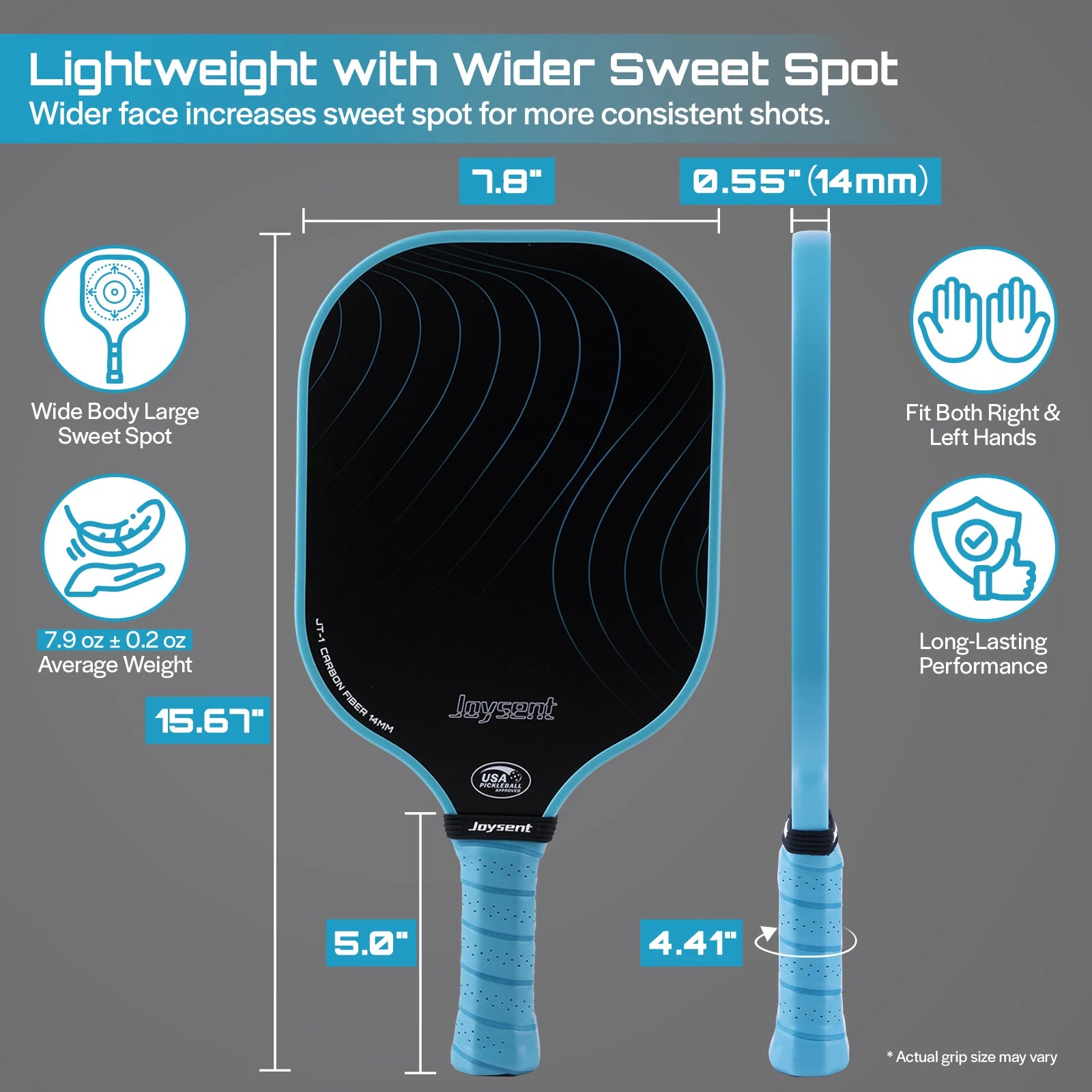 Joysent Pickleball Paddle Blue