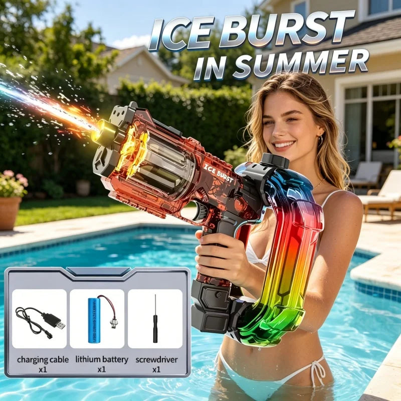 LED Electric Water Gun