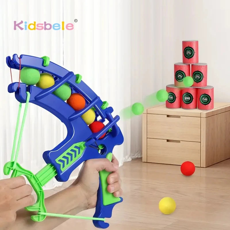 Archery blaster in use