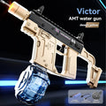 Victor AMT electric water gun - desert yellow