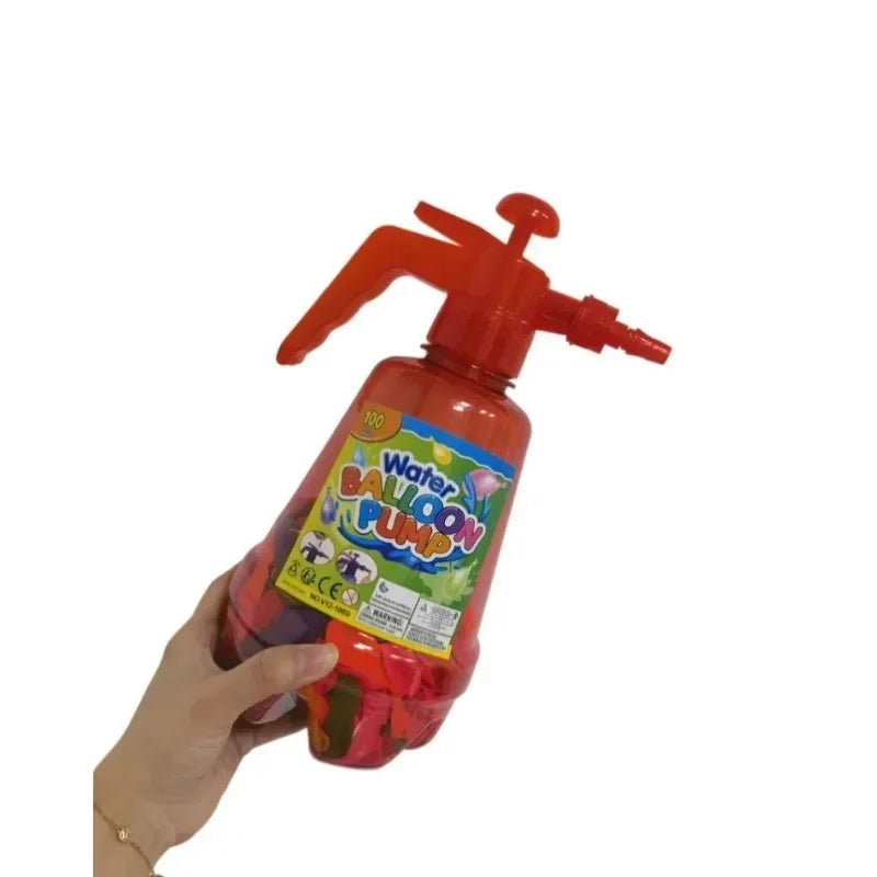 Water balloons filled