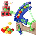 Foam ball shooting bow set