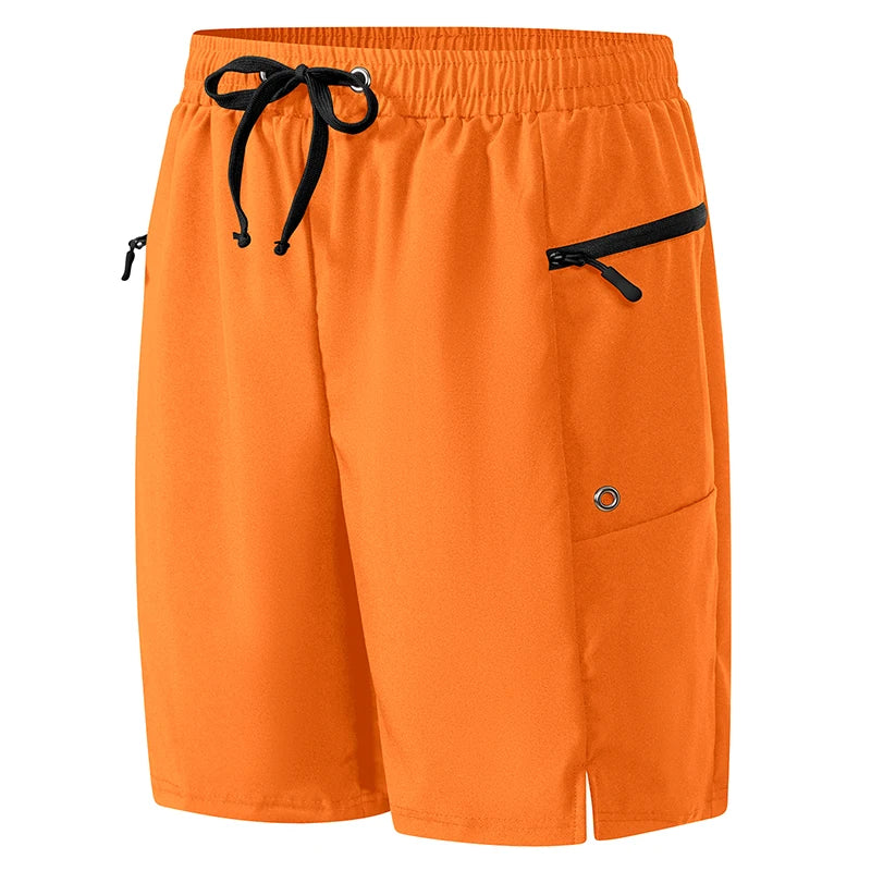 Orange board shorts