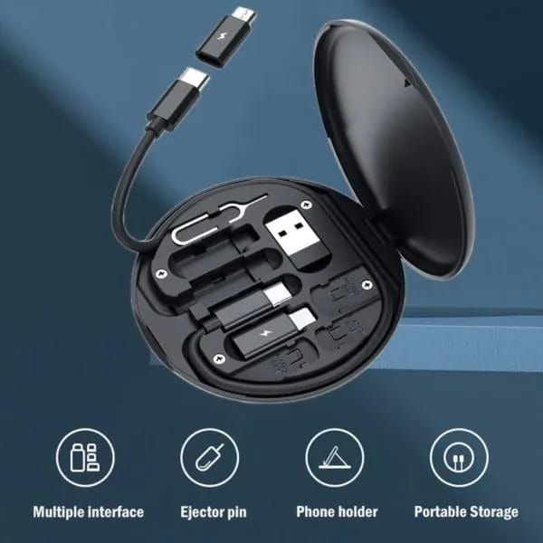5-in-1 Universal 60W Fast Charging Cable Kit