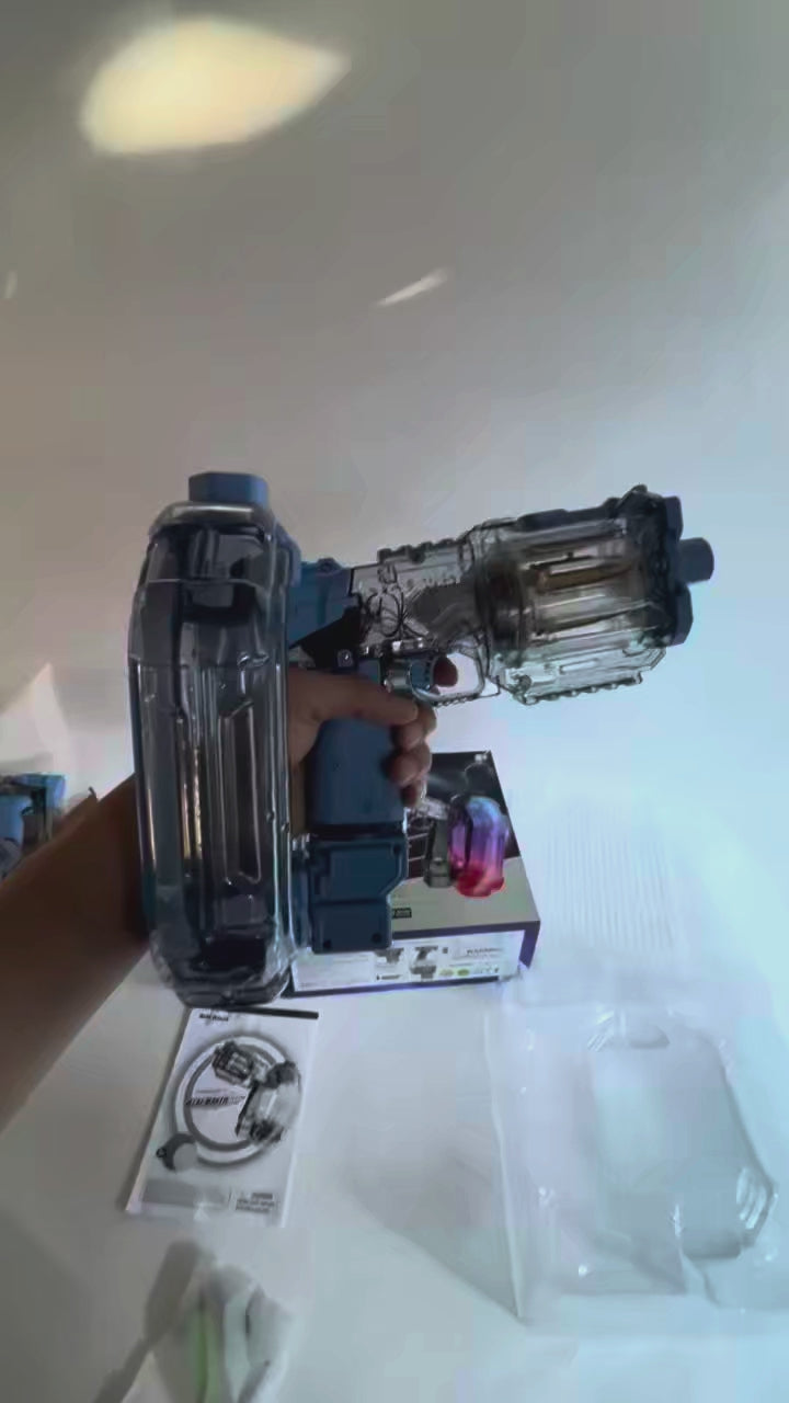 LED Simulated Firing Electric Water Gun - Continuous Shooting Blaster