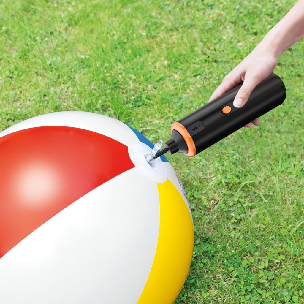 VC28 inflating an air cushion using the inflator adapter
